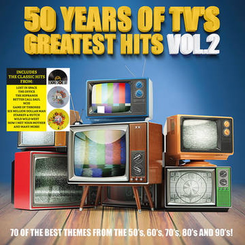 VARIOUS ARTISTS / ヴァリアスアーティスツ / 50 YEARS OF TV'S GREATEST HITS, VOL. 2 [2LP]
