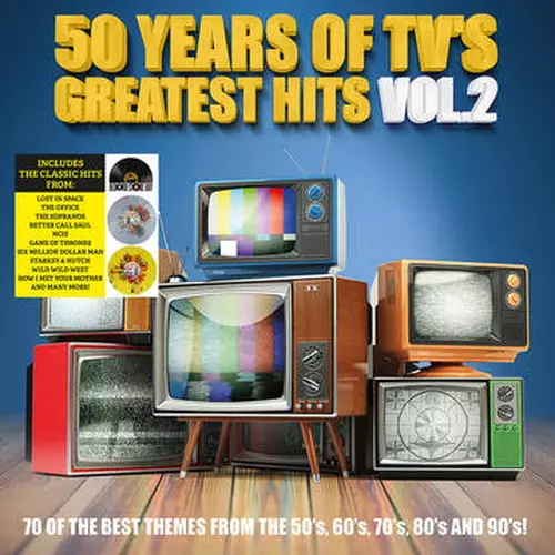 VARIOUS ARTISTS / ヴァリアスアーティスツ / 50 YEARS OF TV'S GREATEST HITS, VOL. 2 [2LP]