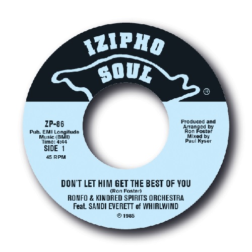 RONFO & KINDRED SPIRITS ORCHESTRA / LEE MCDONALD / DON'T LET HIM GET THE BEST OF YOU / LET'S PLAY LUCK (7")