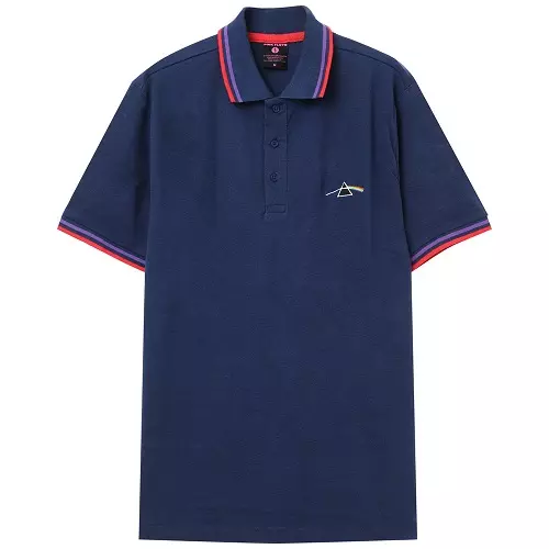 PINK FLOYD / ピンク・フロイド / DARK SIDE OF THE MOON PRISM / POLO SHIRT / SIZE:M
