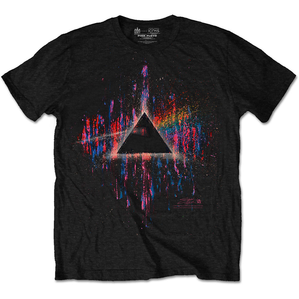 PINK FLOYD / ピンク・フロイド / DARK SIDE OF THE MOON PINK SPLATTER / T-SHIRTS / MEN'S / SIZE:S