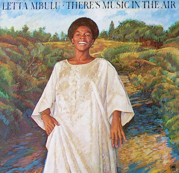 LETTA MBULU / レッタ・ムブール / THERE'S MUSIC IN THE AIR (BLUE VINYL)