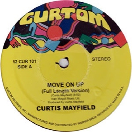CURTIS MAYFIELD / カーティス・メイフィールド / MOVE ON UP (12")