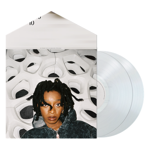 LITTLE SIMZ / NO THANK YOU "2LP" (CLEAR VINYL)