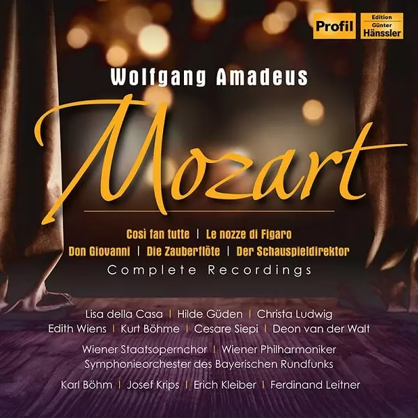 MOZART:5 OPERAS (COMPLETE RECORDINGS)/VARIOUS ARTISTS (CLASSIC