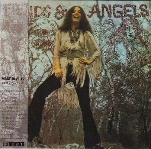 レアアルバムMartha Velezレコード　ジャンクとして Martha Velez / Fiends And Angels (UK Early Press London