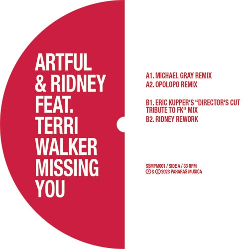 ARTFUL & RIDNEY FT. TERRI WALKER / MISSING YOU