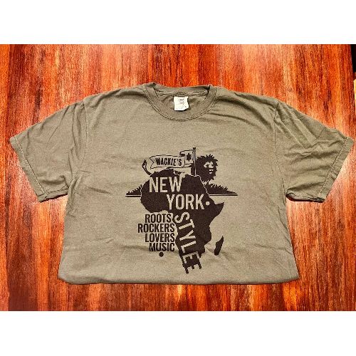 WACKIE'S T SHIRTS / NEW YORK STYLEE T-SHIRT OLIVE GREEN S