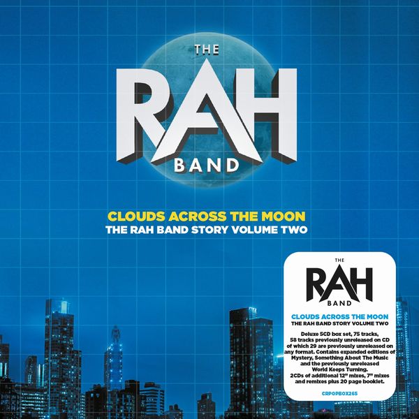 RAH BAND / ラー・バンド / CLOUDS ACROSS THE MOON - THE RAH BAND STORY VOLUME TWO 5CD CLAMSHELL BOX