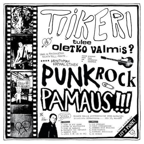 TIIKERI / PUNK ROCK PAMAUS!!! LP