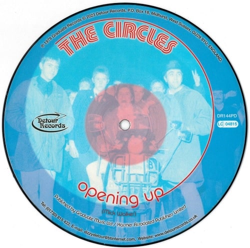 CIRCLES / サークルズ / OPENING UP (7"/PICTURE DISC)