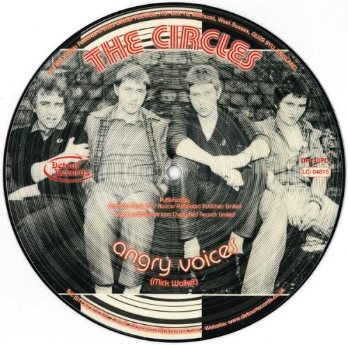 CIRCLES / サークルズ / ANGRY VOICES (7"/PICTURE DISC)