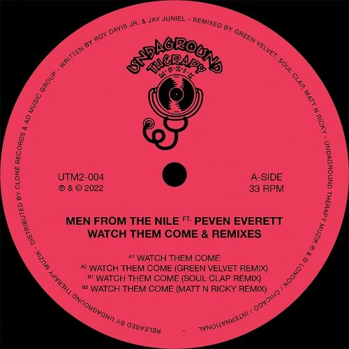 MEN FROM THE NILE / WATCH THEM COME & REMIXES