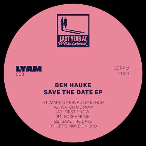 BEN HAUKE / SAVE THE DATE