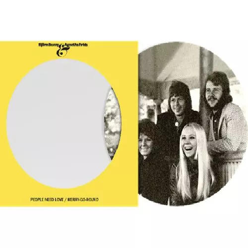 ABBA / アバ / PEOPLE NEED LOVE / MERRY-GO-ROUND (7")