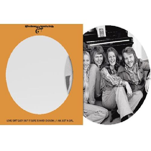 ABBA / アバ / LOVE ISN'T EASY (BUT IT SURE IS HARD ENOUGH) / I AM JUST A GIRL  (7”)