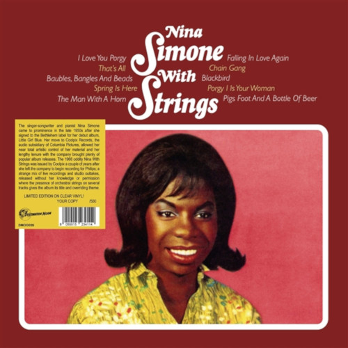 NINA SIMONE / ニーナ・シモン / Nina Simone with Strings (LP/CLEAR VINYL)