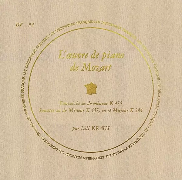 LILI KRAUS / リリー・クラウス / MOZART:PIANO SONATA VOL.4