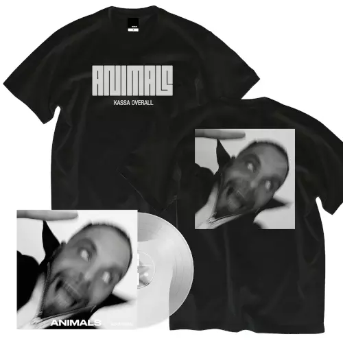 KASSA OVERALL / カッサ・オーバーオール / Animals(LP/CLEAR VINYL+T-SHIRTS)XL