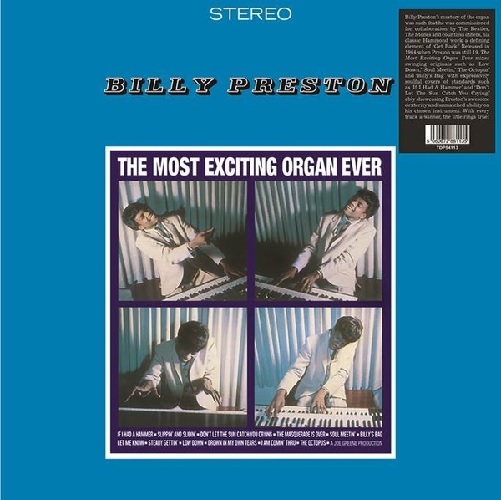 BILLY PRESTON / ビリー・プレストン / MOST EXCITING ORGAN EVER (LP)