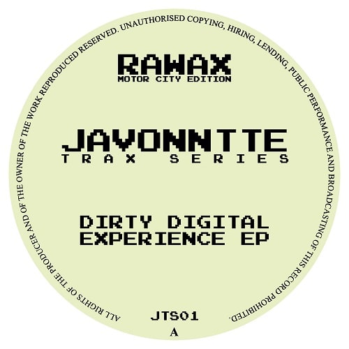 JAVONNTTE / DIRTY DIGITAL EXPERIENCE EP