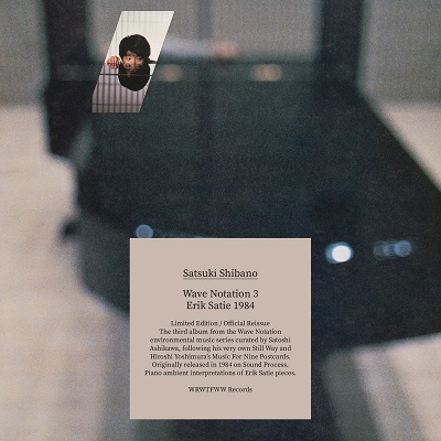 SHIBANO SATSUKI / 柴野さつき / WAVE NOTATION 3: ERIK SATIE 1984(CD)