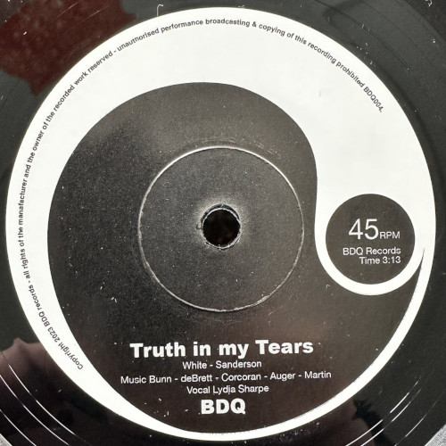 BUNN DEBRETT QUINTET / Truth In My Tears - Wasn't It You (7")
