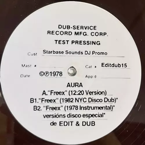 EDIT & DUB / #15 FREEX DISCO DUB