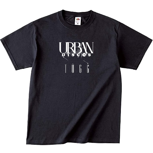 URBAN DISCOS / URBAN DISCOS×TUGG t-shirt black <L>