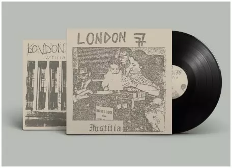 LONDON 77 / IUSTITIA (LP/SOLID BLACK VINYL)