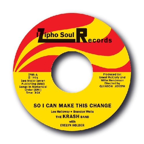 KRASH BAND / ONENESS / SO, I CAN MAKE THIS CHANGE / HARD TO KNOW (7")