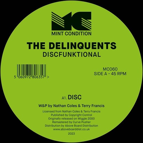 DELINQUENTS (UK TECH HOUSE) / DISCFUNKTIONAL