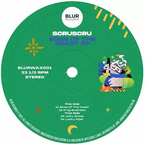 MUROプレイ SCRUSCRU/FUJI EDITZ 12inchレコード MUROプレイ SCRUSCRU/FUJI EDITZ 12inchレコード