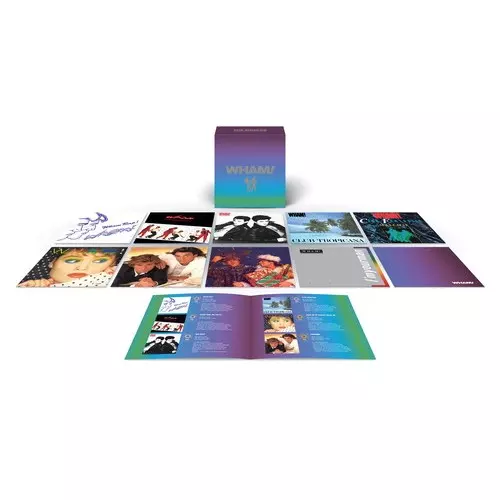 THE SINGLES: ECHOES FROM THE EDGE OF HEAVEN (BLUE VINYL)/WHAM