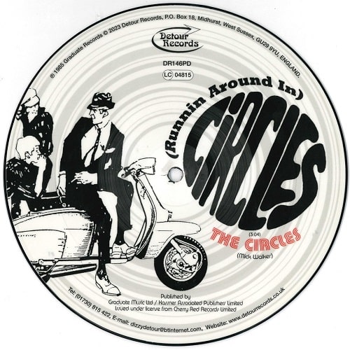CIRCLES / サークルズ / (RUNNIN AROUND IN) CIRCLES (7"/PICTURE DISC)