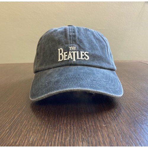 BEATLES / ビートルズ / LOGO EMBROIDELY CAP (BLACK)