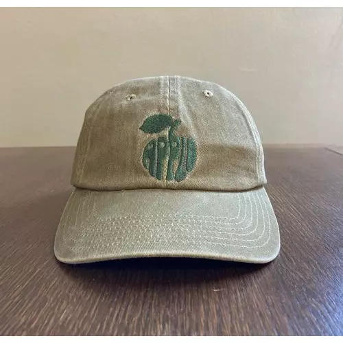 BEATLES / ビートルズ / APPLE EMBROIDELY CAP (BEIGE)