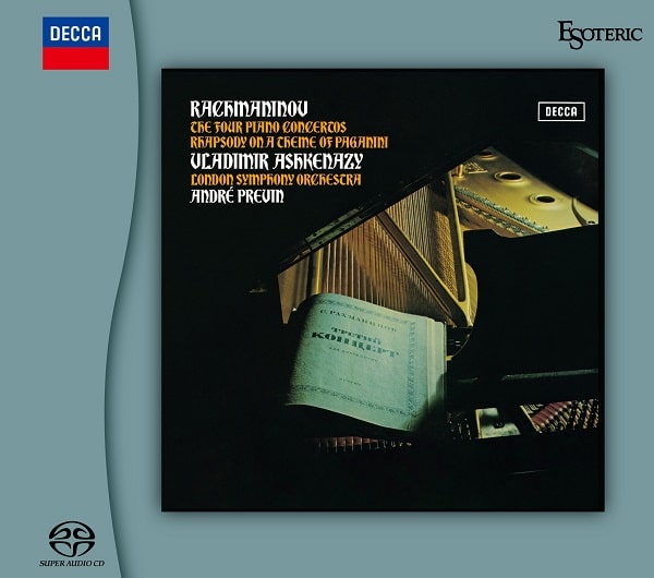 VLADIMIR ASHKENAZY / ヴラディーミル・アシュケナージ / RACHMANINOV: COMPLETE PIANO CONCERTOS / PAGANINI RHAPSODY (SACD) / ラフマニノフ: ピアノ協奏曲全集 / パガニーニ狂詩曲 (SACD)