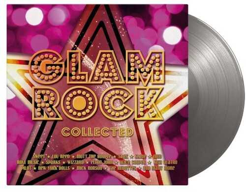 V.A. (ROCK GIANTS) / GLAM ROCK COLLECTED(SILVER COLORED LP)