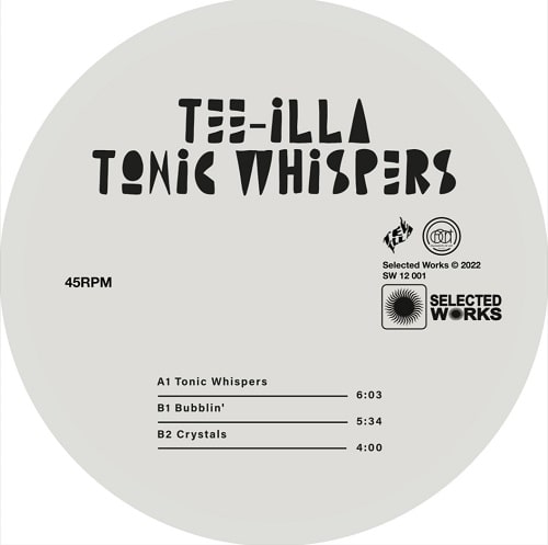 TEE ILLA / TONIC WHISPERS (BLACK VINYL)