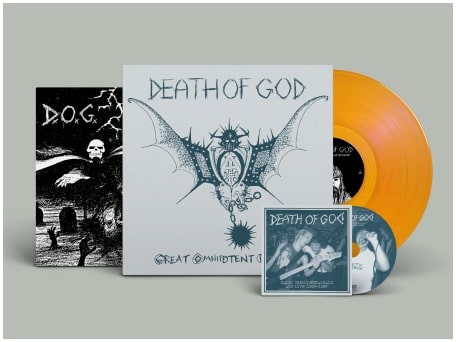 DEATH OF GOD / GREAT OMNIPOTENT DECEIVER (LP+CD/DIEHARD CLEAR ORANGE VINYL)