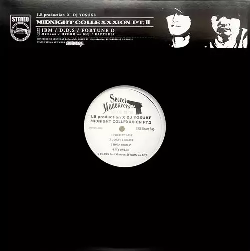 I.B production x DJ YOSUKE / MIDNIGHT COLLE "ION PT.2  12"