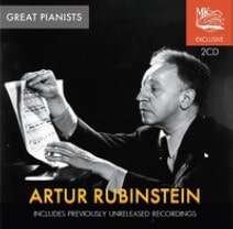 ARTHUR RUBINSTEIN / アルトゥール・ルービンシュタイン / GREAT PIANISTS - ARTUR RUBINSTEIN