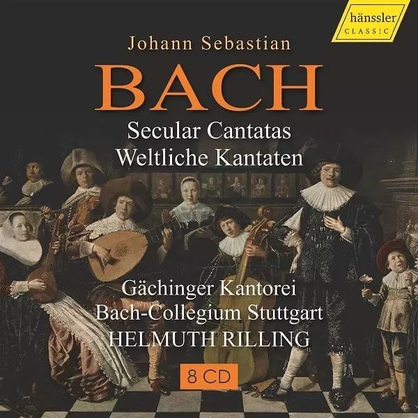 BACH:SECULAR CANTATAS/HELMUTH RILLING/ヘルムート・リリング