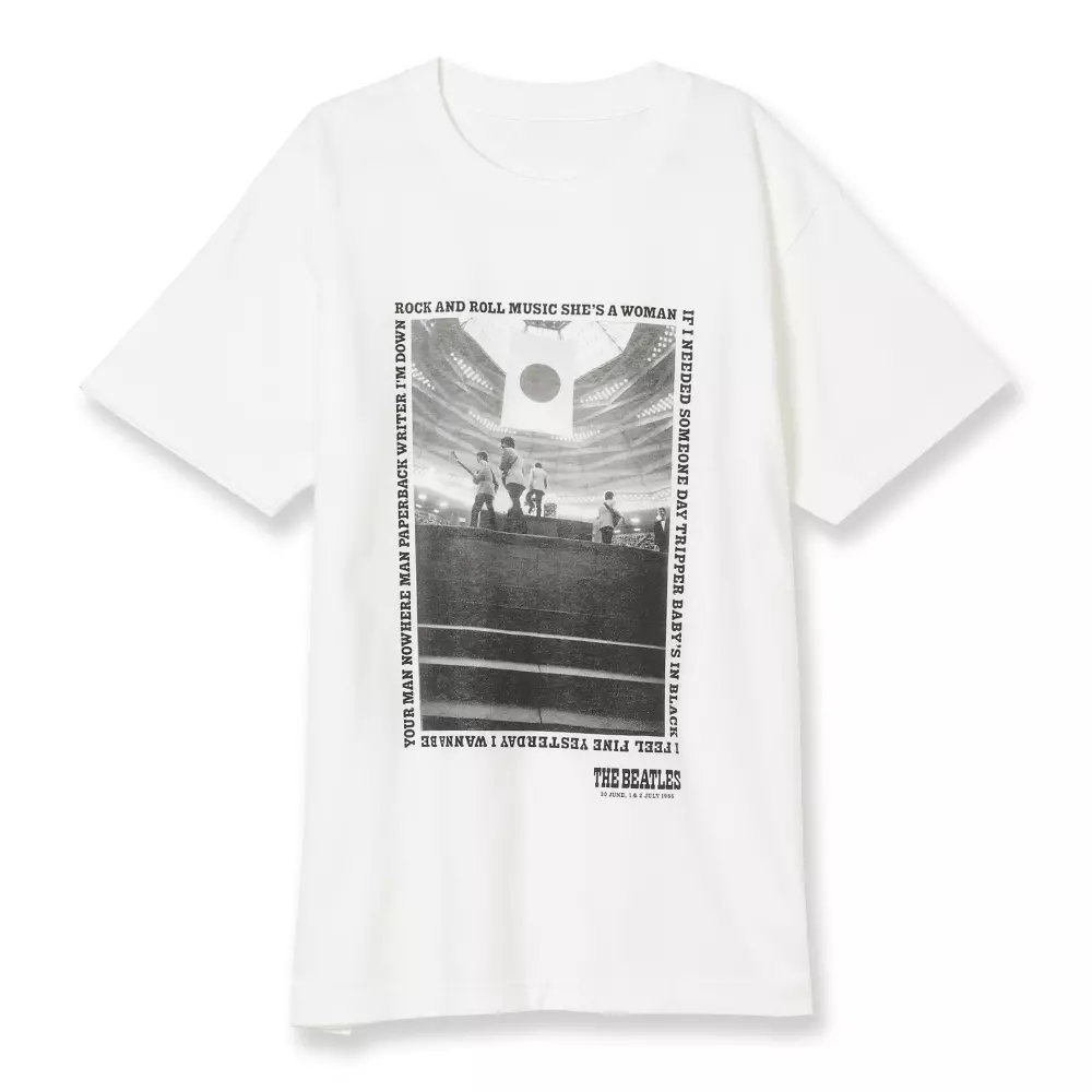 LIVE IN JAPAN 1966 PHOTO S/S TEE (WHITE XL)/BEATLES/ビートルズ