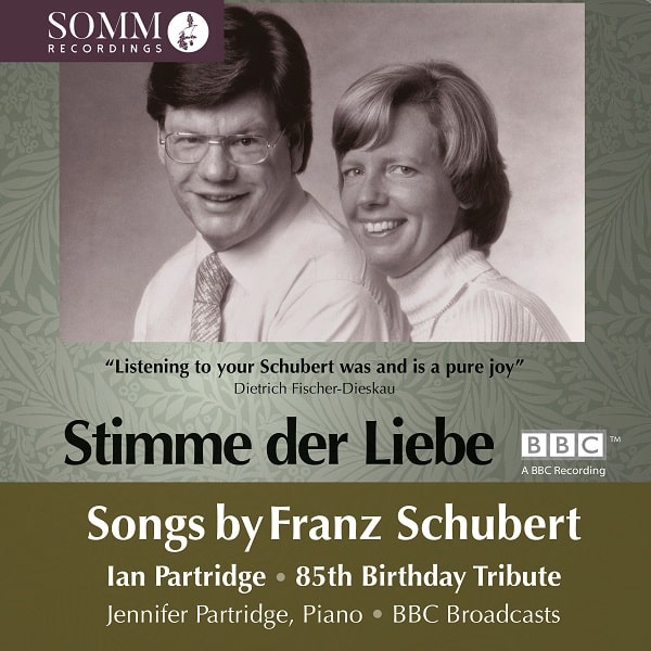 IAN PARTRIDGE / イアン・パートリッジ / STIMME DER LIEBE - SONGS BY SCHUBERT