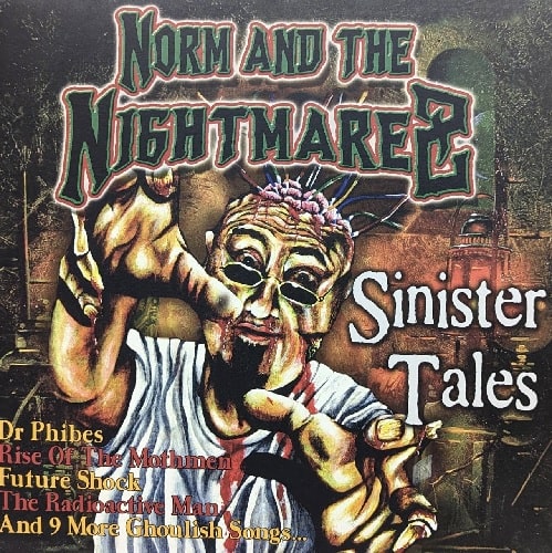 NORM & THE NIGHTMAREZ / SINISTER TALES (LP)