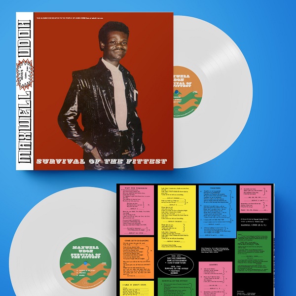 MAXWELL UDOH / マックスウェル・ウドー / SURVIVAL OF THE FITTEST - LIMITED NORTH AMERICAN WHITE VINYL EDITION