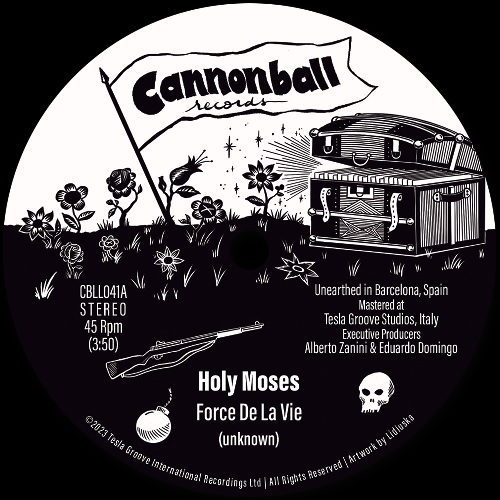 FORCE DE LA VIE / FORCE / HOLY MOSES (FRENCH UNISSUED) / HOLY MOSES (STREAKER VERSION) (7")