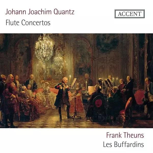 FRANK THEUNS / フランク・トインズ / QUANTZ:FLUTE CONCERTOS